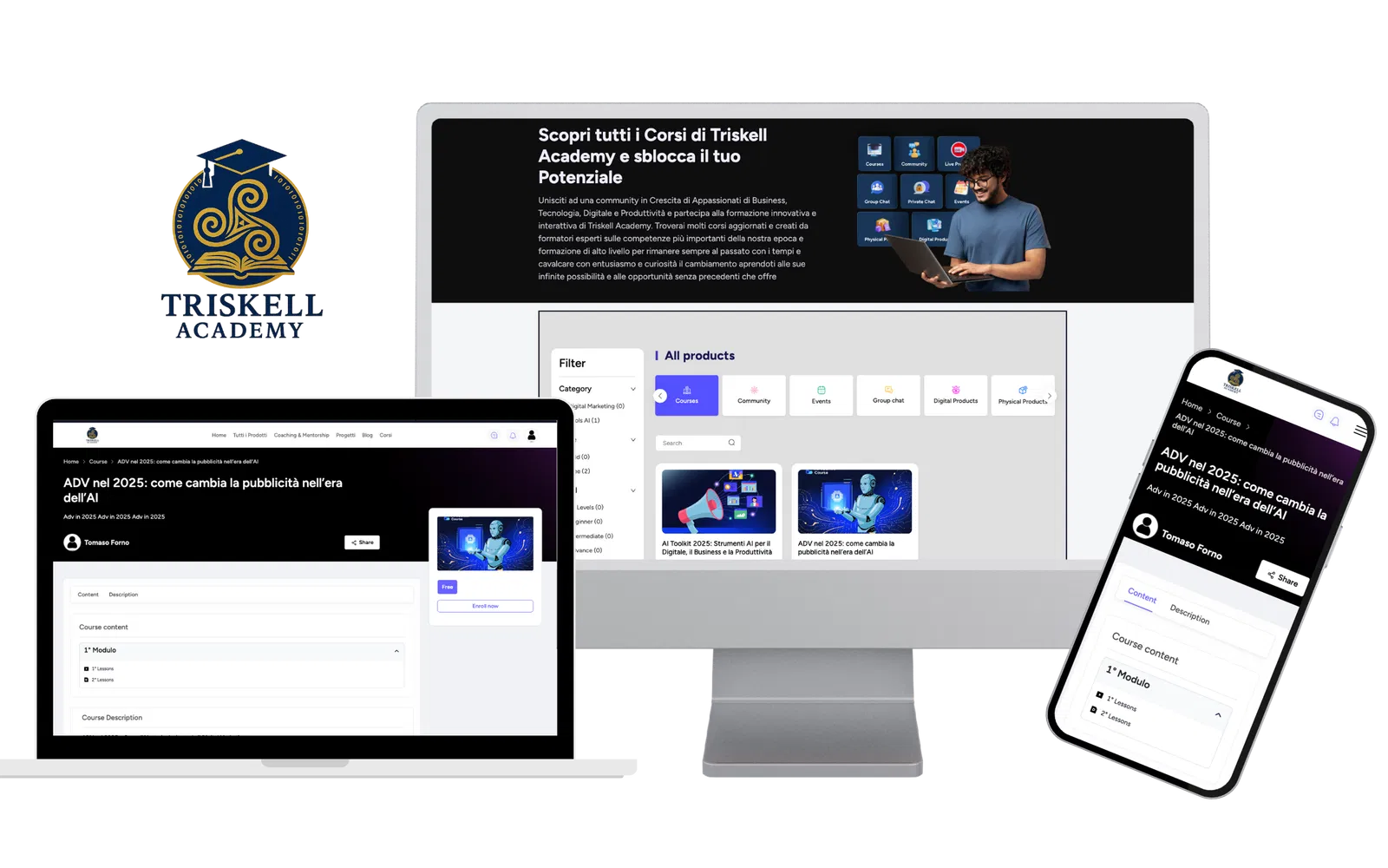 Beta Launch
Triskell Academy 💡