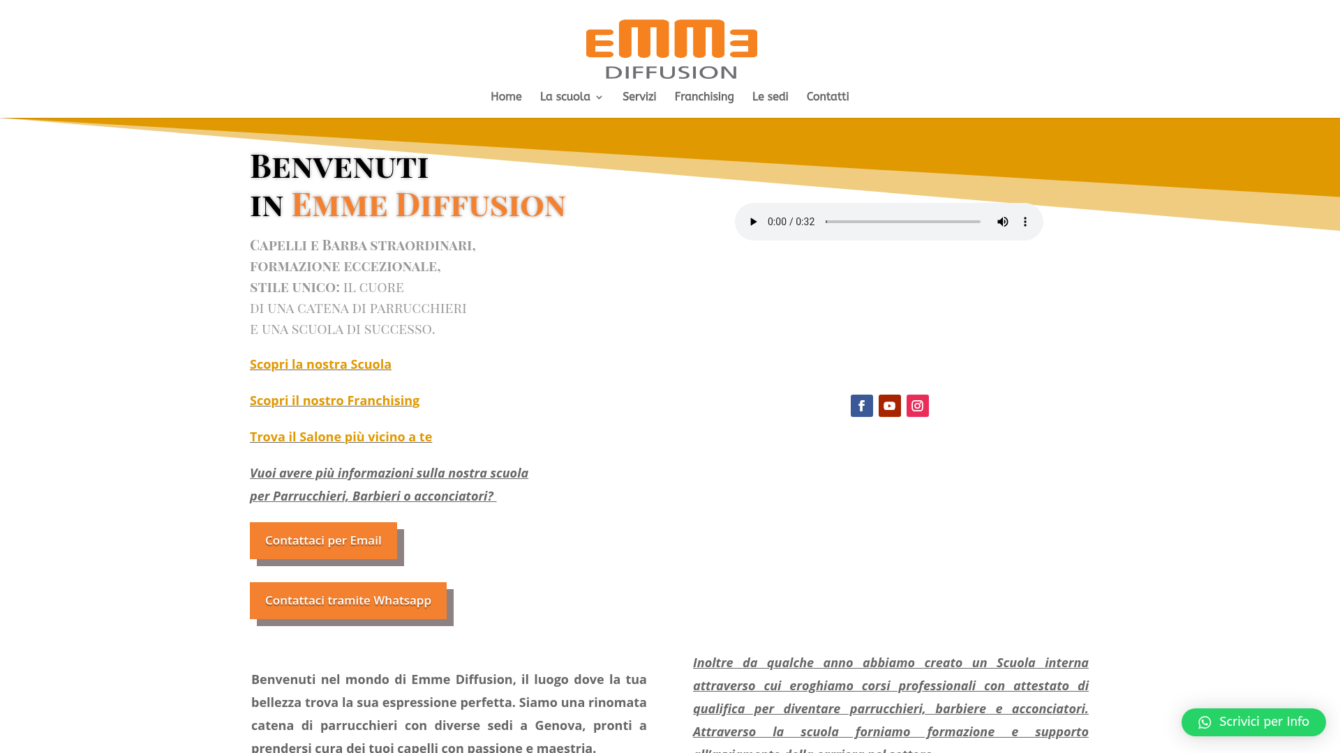 Emme Diffusion Academy: Google Ads per promuovere corsi professionali a Genova